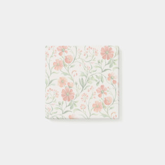 Flowers 3 post-it notes