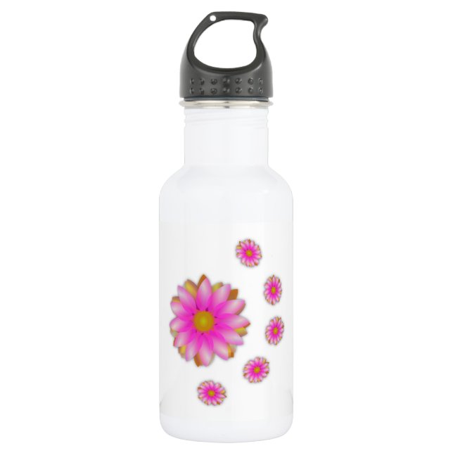 Flowers 532 Ml Water Bottle (Front)