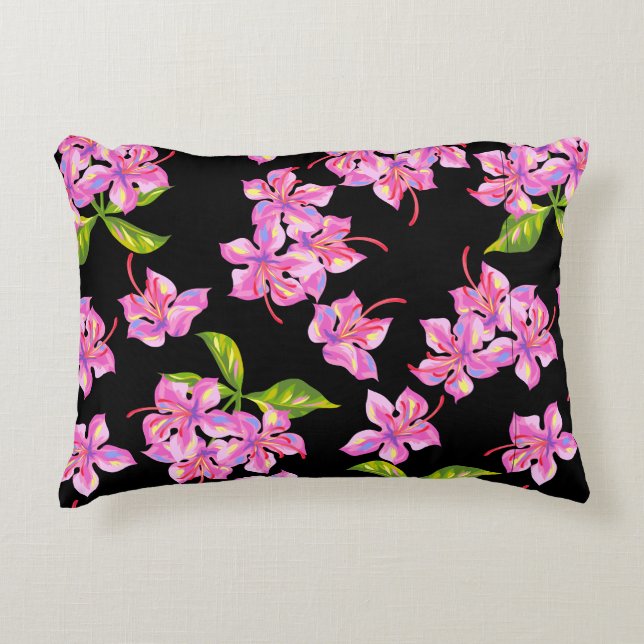 Flowers Accent Pillow (Front)