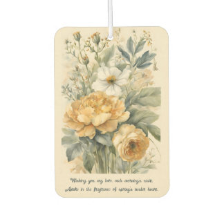 Flowers  air freshener