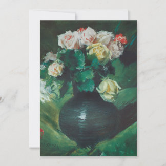 Flowers (aka Roses) by William Merritt Chase