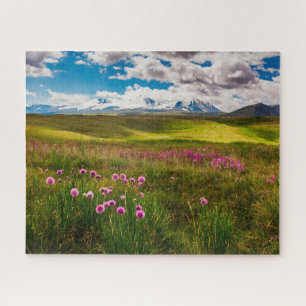 Flowers   Altai Mountains, Siberia, Russia Jigsaw Puzzle