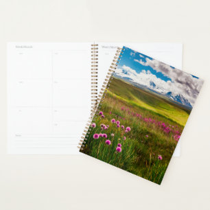 Flowers Altai Mountains, Siberia, Russia Planner