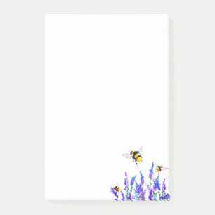 Flowers and Bees Post-it® Notes