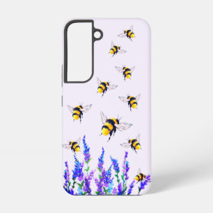 Flowers and Bees Samsung Galaxy Case