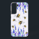 Flowers and Bees Samsung Galaxy Cases<br><div class="desc">Samsung Galaxy Cases or iPhone Cases with Beautiful Spring Flowers and Bees Flying - Drawing Nature Sweet Honey Bee - Choose / Add Your Favourite Text / Colour - Make Your Unique Gift - Resize and move or remove and add elements / image with customization tool ! - Drawing and...</div>