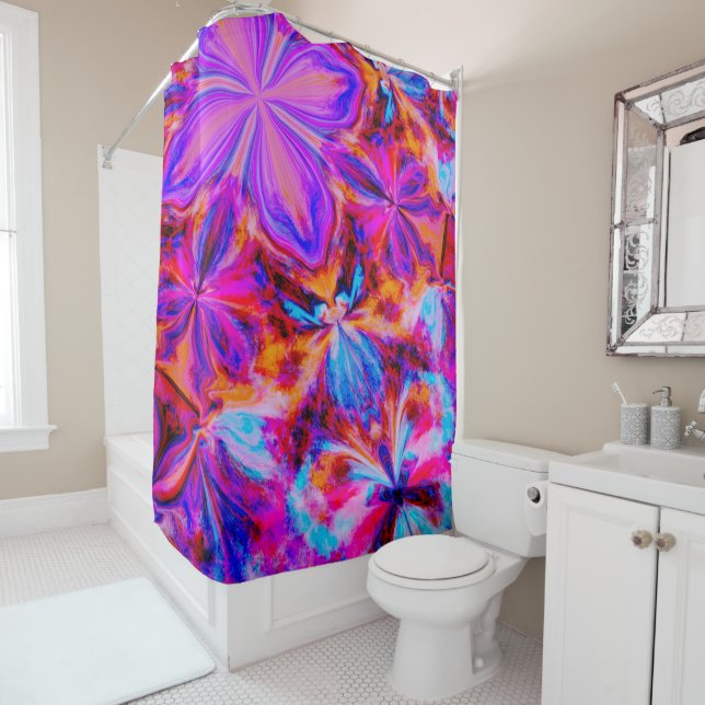 Flowers and Butterflies in Abstract (In Situ)