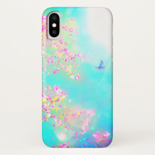 Flowers and butterfly floral Case-Mate iPhone case
