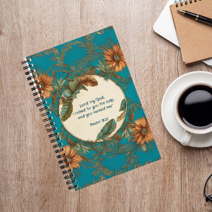 Flowers and Feathers Journal with Jesus