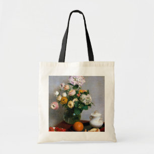 Flowers and Fruit, Henri Fantin-Latour Tote Bag