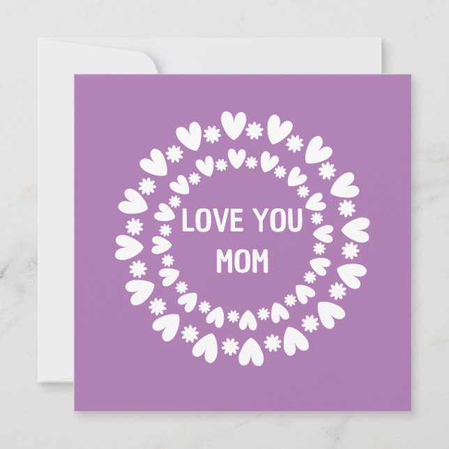 Flowers And Hearts Name (Front)