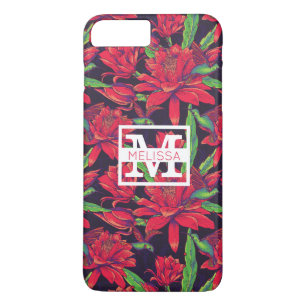 Flowers And Hummingbirds Add Your Name Case-Mate iPhone Case