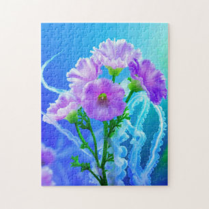 Flowers and Jellyfish Nettles Jigsaw Puzzle