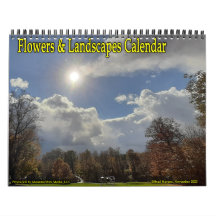 Flowers and Landscapes Calendar!