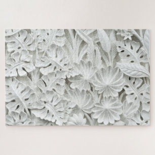 flowers and leaves puzzle