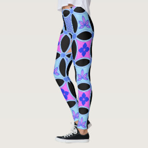 Flowers and Patterns Leggings