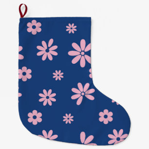 Flowers and Petals 13 Large Christmas Stocking
