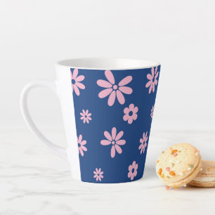 Flowers and Petals 13 Latte Mug