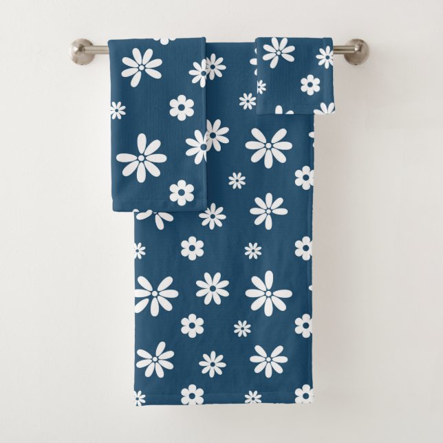 Flowers and Petals 4 Bath Towel Set (Insitu)