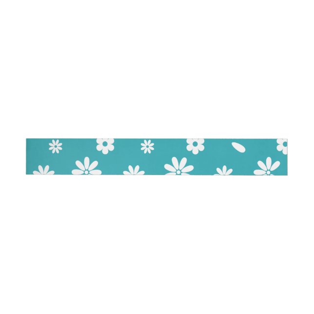 Flowers and Petals 5 Wrap Around Label (Individual)