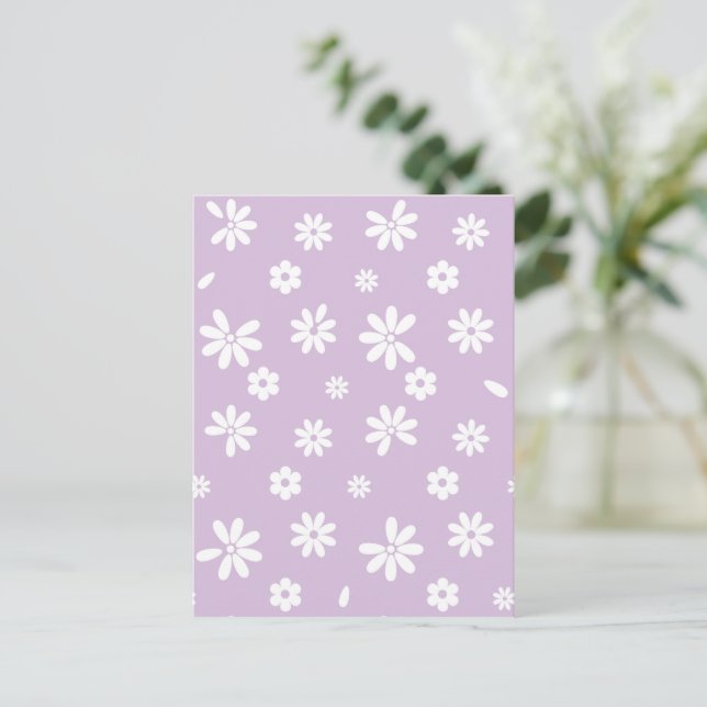Flowers and Petals 9 Postcard (Standing Front)