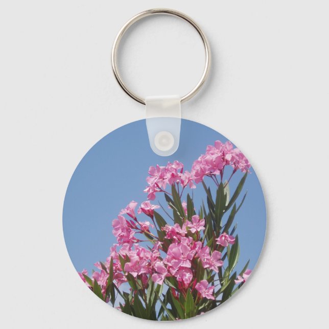 Flowers and Sky Keychain (Front)