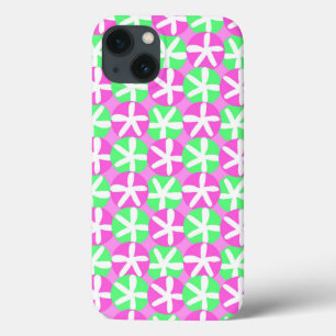 Flowers and Spots iPhone 13 Case
