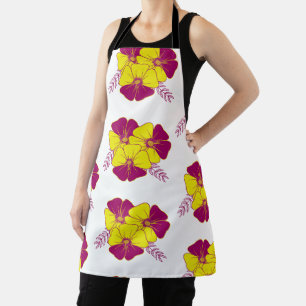 flowers apron