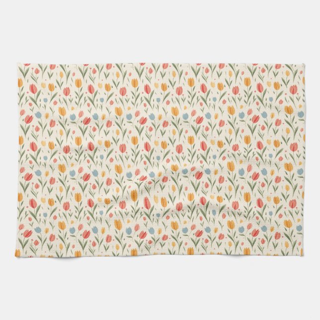 Flowers Are Love’s Truest Language Kitchen Towel (Horizontal)