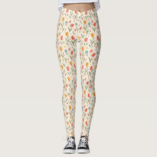 Flowers Are Love’s Truest Language Leggings (Front)