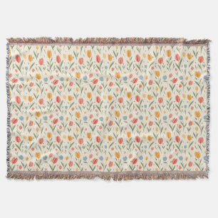 Flowers Are Love’s Truest Language Throw Blanket