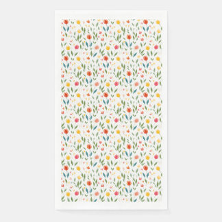 Flowers Are The Art Of Nature Napkin