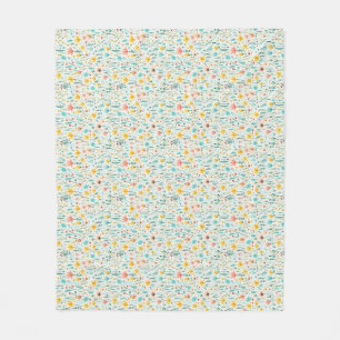 Flowers Are The Kisses Of The Earth Fleece Blanket