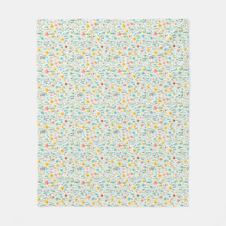 Flowers Are The Kisses Of The Earth Fleece Blanket
