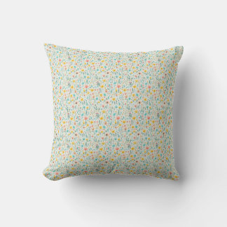 Flowers Are The Kisses Of The Earth Throw Pillow