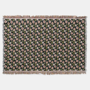 Flowers Are The Sunshine Of The Soul Throw Blanket