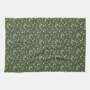 Flowers Are The Universal Language Of Beauty Kitchen Towel