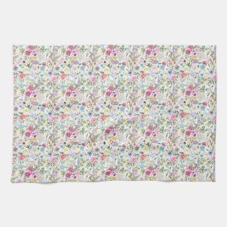 Flowers Are The Words Of The Earth Kitchen Towel
