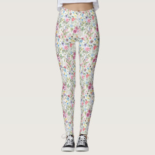 Flowers Are The Words Of The Earth Leggings