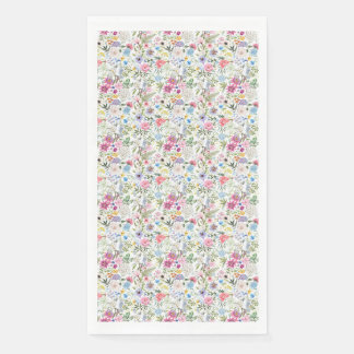 Flowers Are The Words Of The Earth Napkin