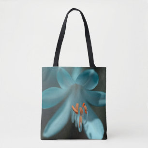 "Flowers at Dusk" Print Tote Bag