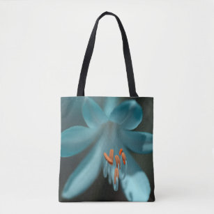 "Flowers at Dusk" Print Tote Bag