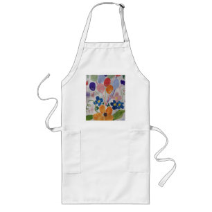Flowers & Balloons Apron
