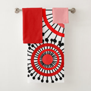 Flowers  bath towel set