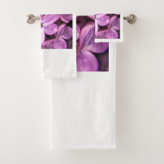 Flowers Bath Towel Set