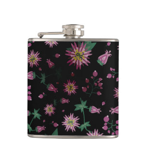 Flowers & Berries Fog Hip Flask