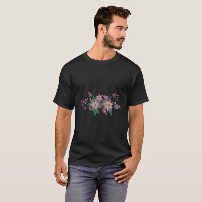 Flowers & Berries Fog T-Shirt (Front Full)