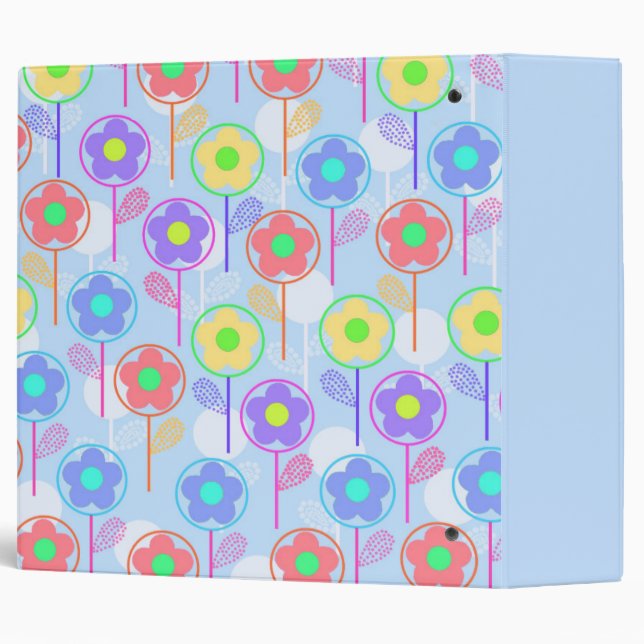 Flowers Binder (Back/Spine)