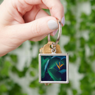 Flowers   Bird of Paradise Keychain
