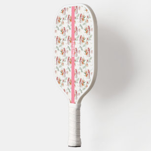Flowers & Bird Pickleball Paddle